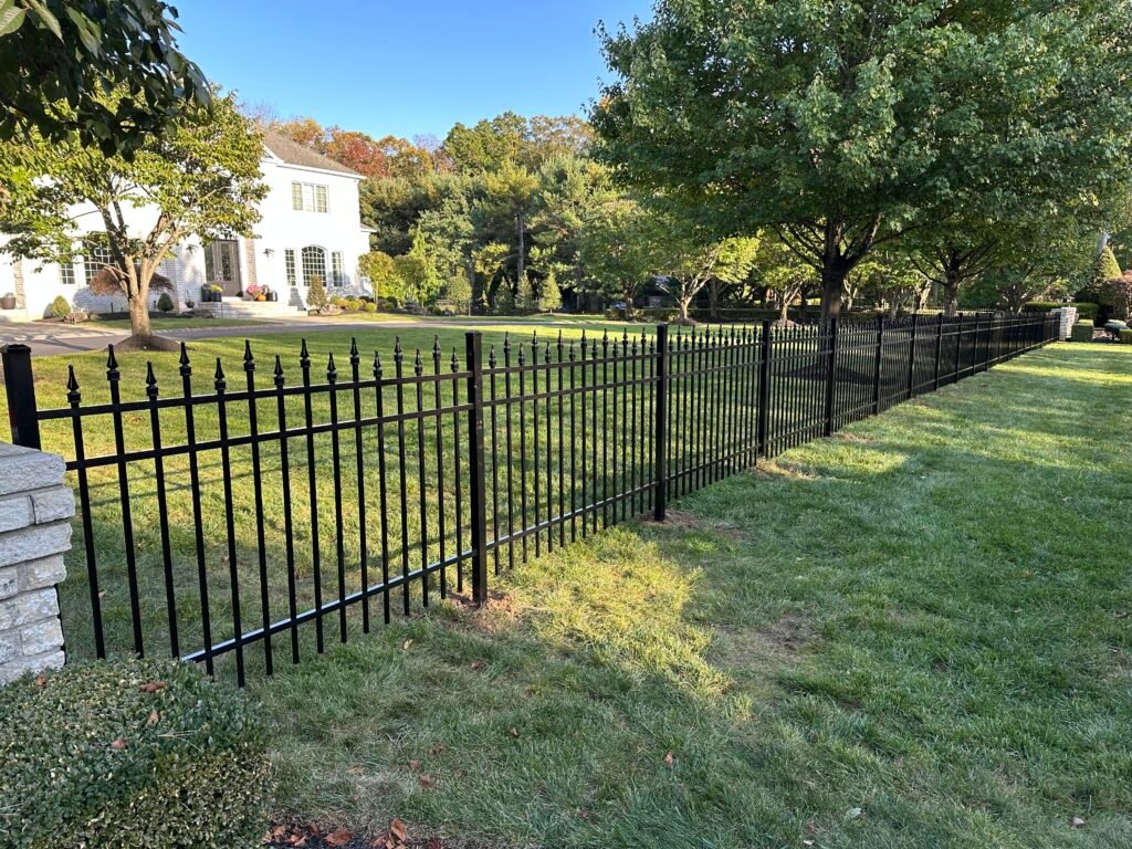 ornamental aluminum fence